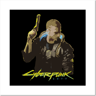 Cyberpunk 2077 console graphics :D Posters and Art